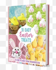 Chocolate Easter Bunny Cake - Cartoon Emoji