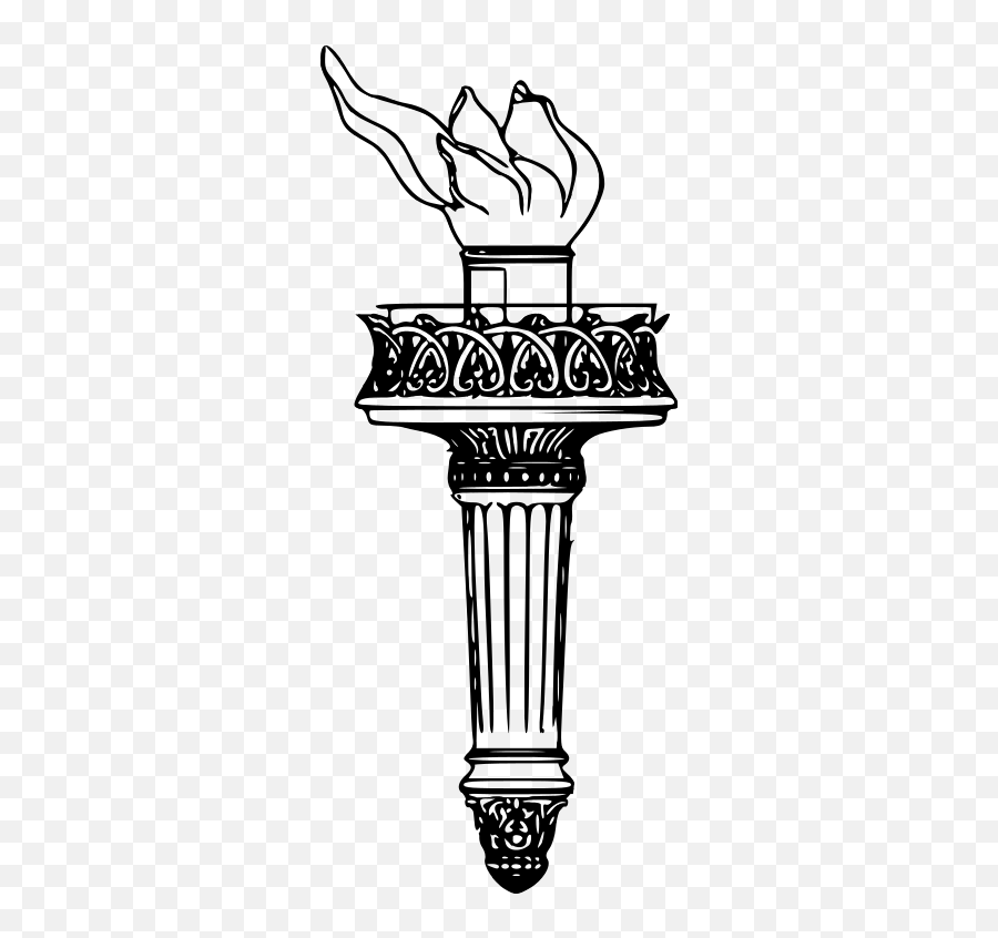 Liberty Torch Drawing - Statue Of Liberty Torch Clipart Emoji,Pepe Emoji