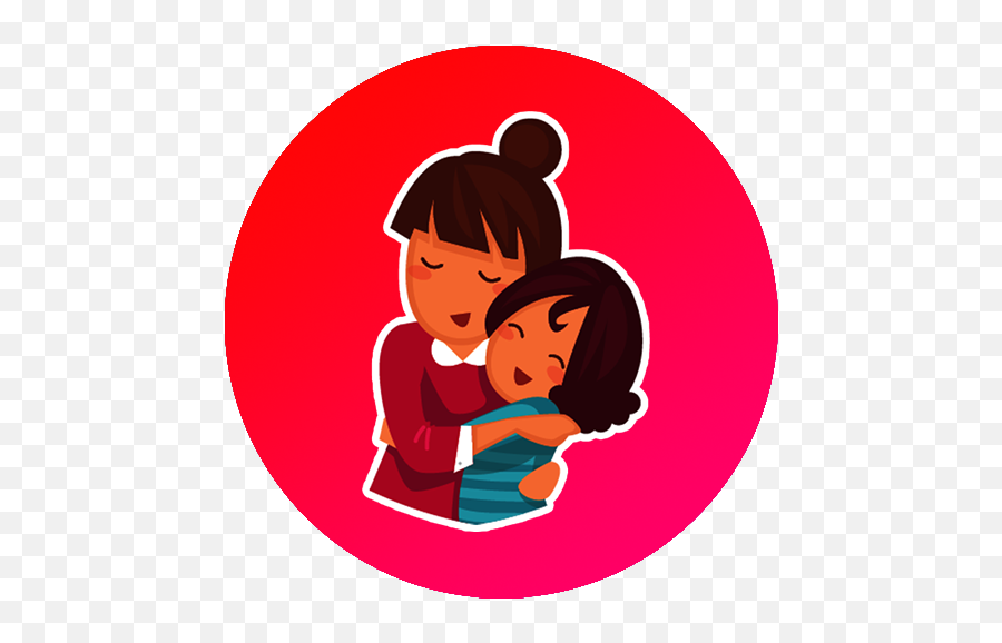 Mothers Sticker For Whatsapp - Daughters Day 2019 In India Emoji,Mother Emoji