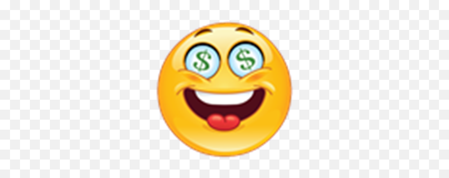 Money Hungry - Smiley Emoji,Money Emoticon