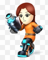 Mii Gunner - Super Smash Bros Wii U Mii Emoji,Emoji Mii