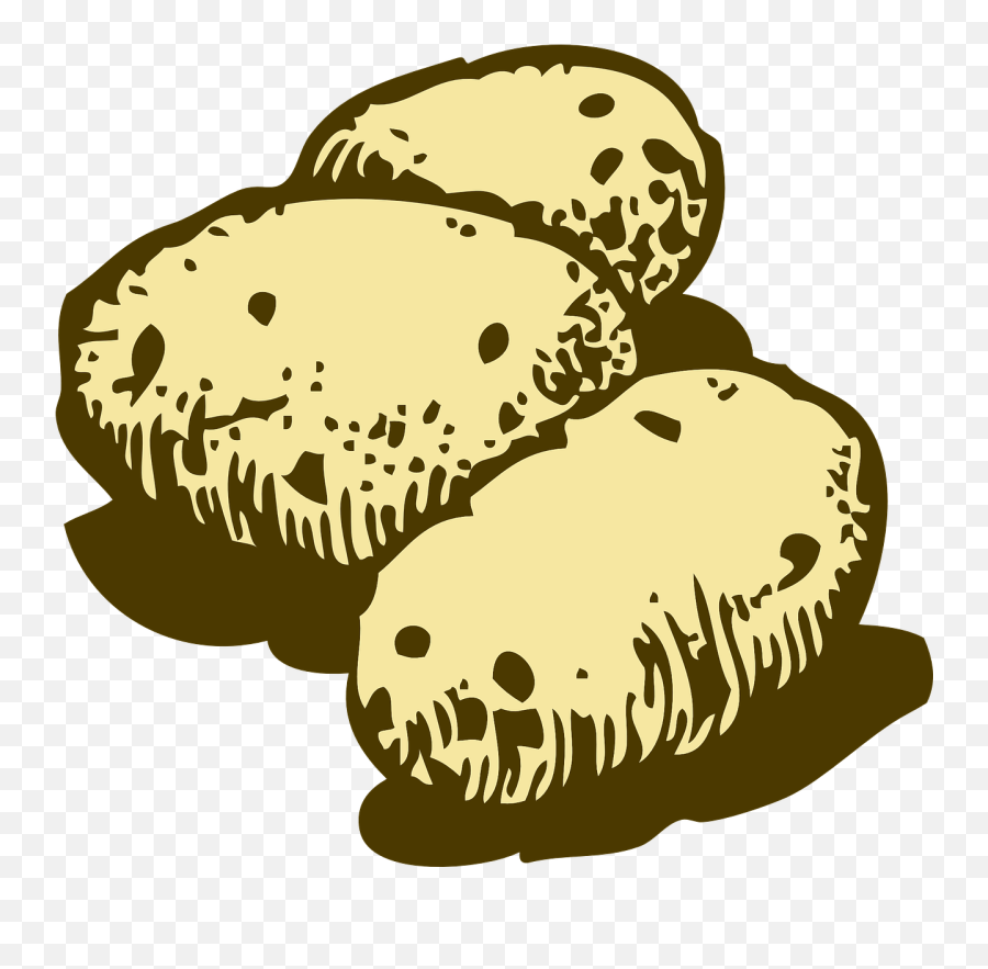 Potatoes Food Fresh Vegetable Meal - Potatoes Vector Emoji,Potato Chip Emoji