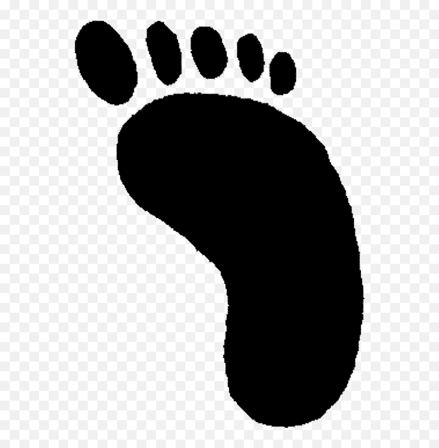 Drawing Footprints Single Transparent Png Clipart Free - Cardmaking Emoji,Feet Emoji
