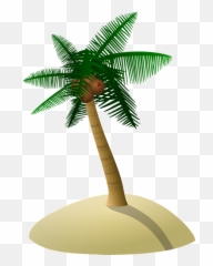 Palm Coconut Tree Icon Symbol - Pohon Kelapa Png Emoji,Palm Tree Emoticons