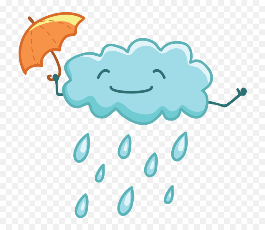Weather Seasons - Nube Con Lluvia Animada Emoji,Weather Emoticon