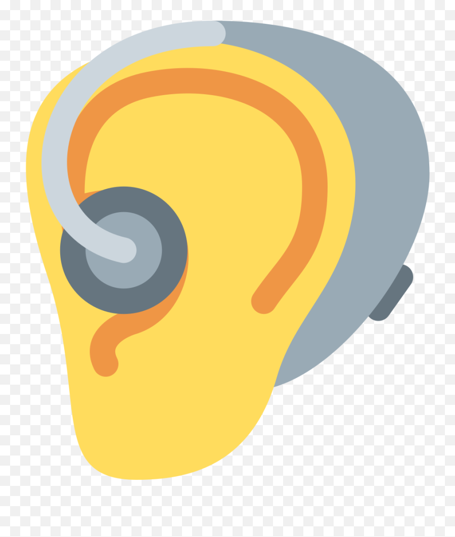 Twemoji12 1f9bb - Ear Hearing Aid Emoji,Bb Emoji