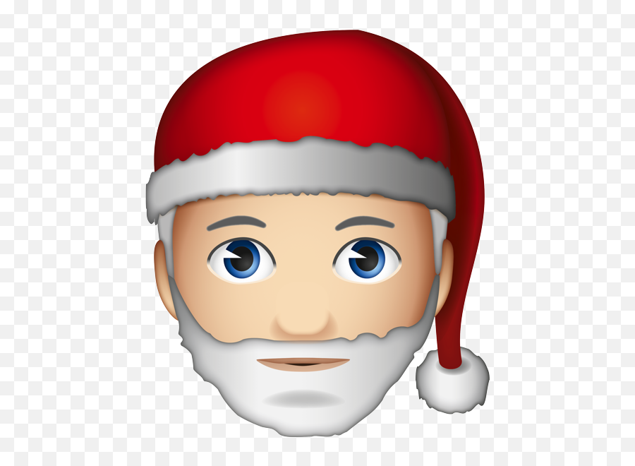 Man With Santa Hat - Cartoon Emoji,Emoji With Santa Hat