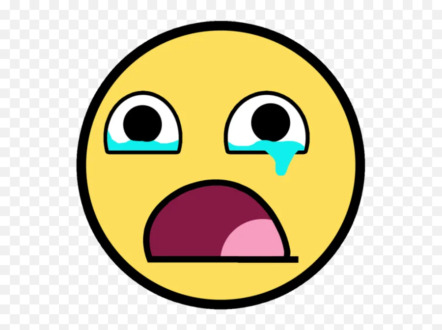 That Epic Moment When You Realize The Cake Is A Lie - Crying Clipart Face Emoji,Imp Emoji