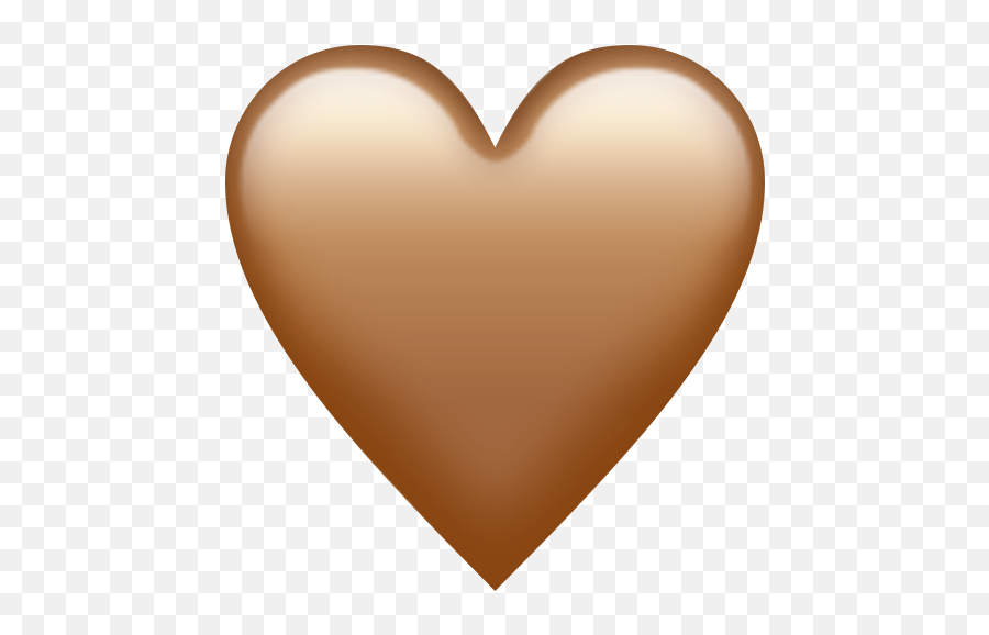 Aesthetic - Heart Emoji,Bronze Emoji