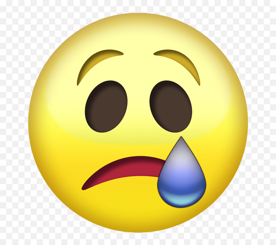 Sad Emoji Png Transparent - Emoji Images Download Small,Sad Emoji