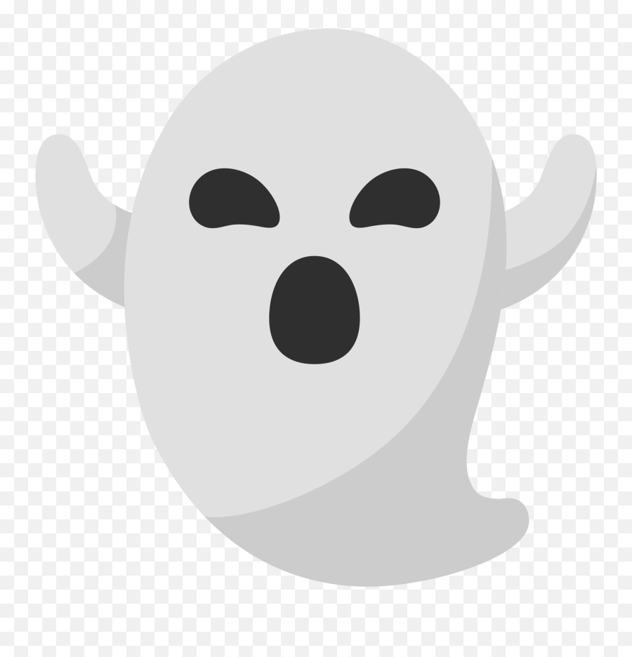 Ghost Emoji Transparent Png Clipart - Ghost Emoji Png,Baphomet Emoji