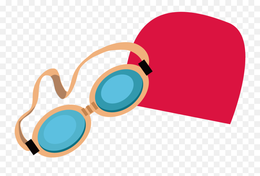 Goggles Vector Swim Cap Transparent - Transparent Background Swimming Goggles Clipart Png Emoji,Speedo Emoji