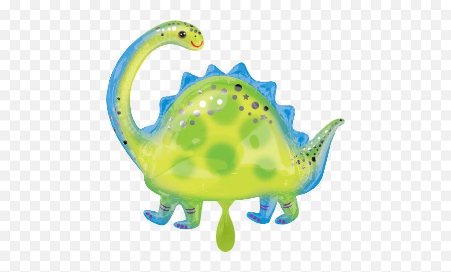 Brontosaurus Folienballon - Anagram Dinosaur Balloon Emoji,Brontosaurus Emoji