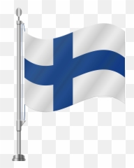 Finland Flag Png Clip Art Transparent - Finnish Emoji