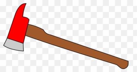 Color Image Of Axe Used For Breaking Glass In Case Of Fire - Clip Art Fire Axe Emoji,Emoji Pencil Case