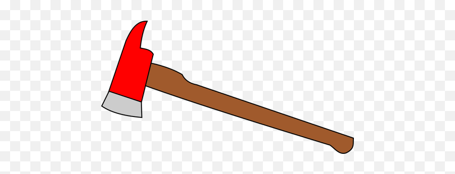 Color Image Of Axe Used For Breaking Glass In Case Of Fire - Clip Art Fire Axe Emoji,Emoji Pencil Case