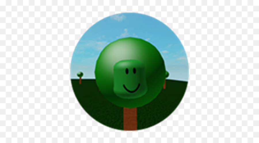 Tree Oof - Roblox Happy Emoji,Tree Emoticon