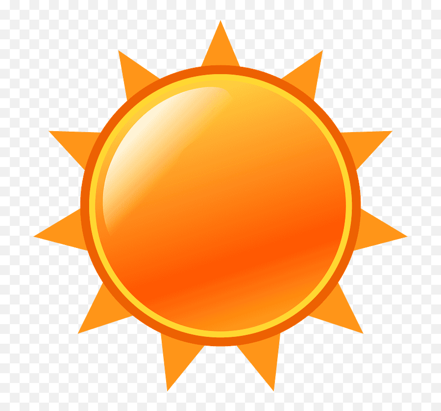 Sun Emoji Clipart Free Download Transparent Png Creazilla - Clip Art Summer Sun,Rain Emoticon