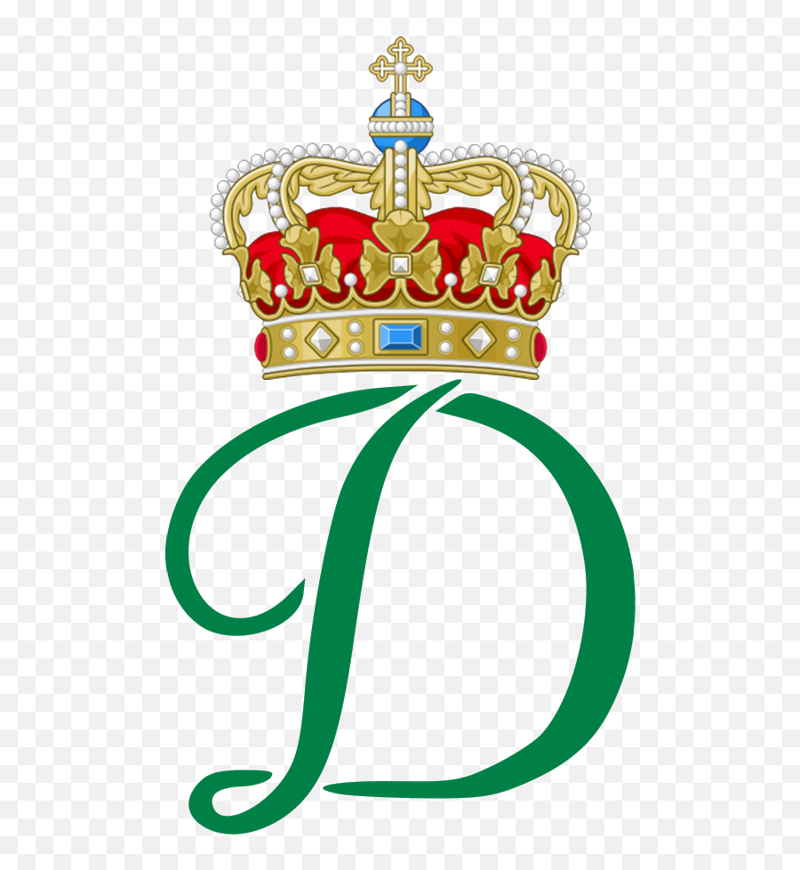 Royal Monogram Danae 1 Princess Diana - Symbols That Relate To Princess Diana Emoji,British Flag And Queen Emoji