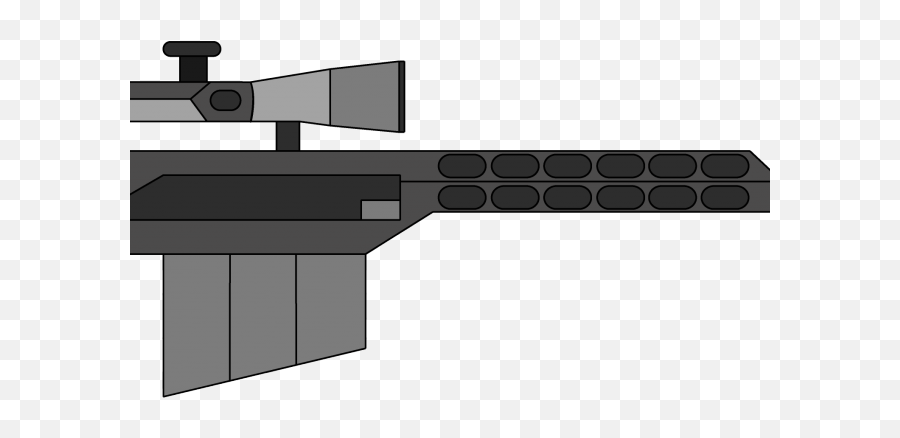 Sniper Clipart Vector - Assault Rifle Emoji,Sniper Emoji
