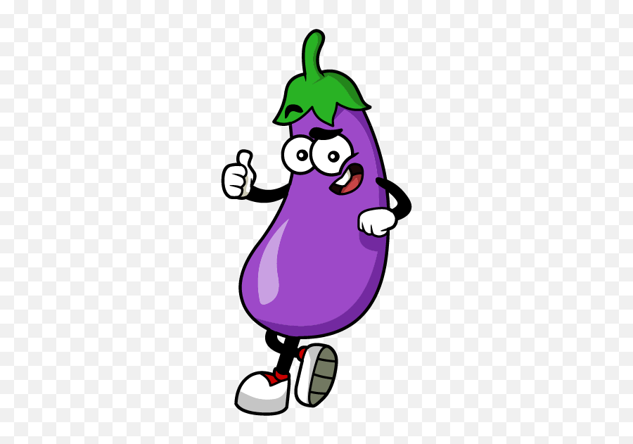 Eggplant Clipart Eggplant Emoji Eggplant Eggplant Emoji - Eggplant Cartoon Picture Png,Eggplant Emoji Png