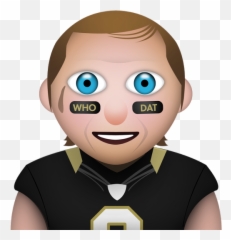 This Emoji Of Saints Drew Brees Is Both Accurate And - Nfl