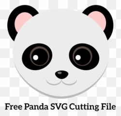 Panda Clipart Svg - Cartoon Emoji