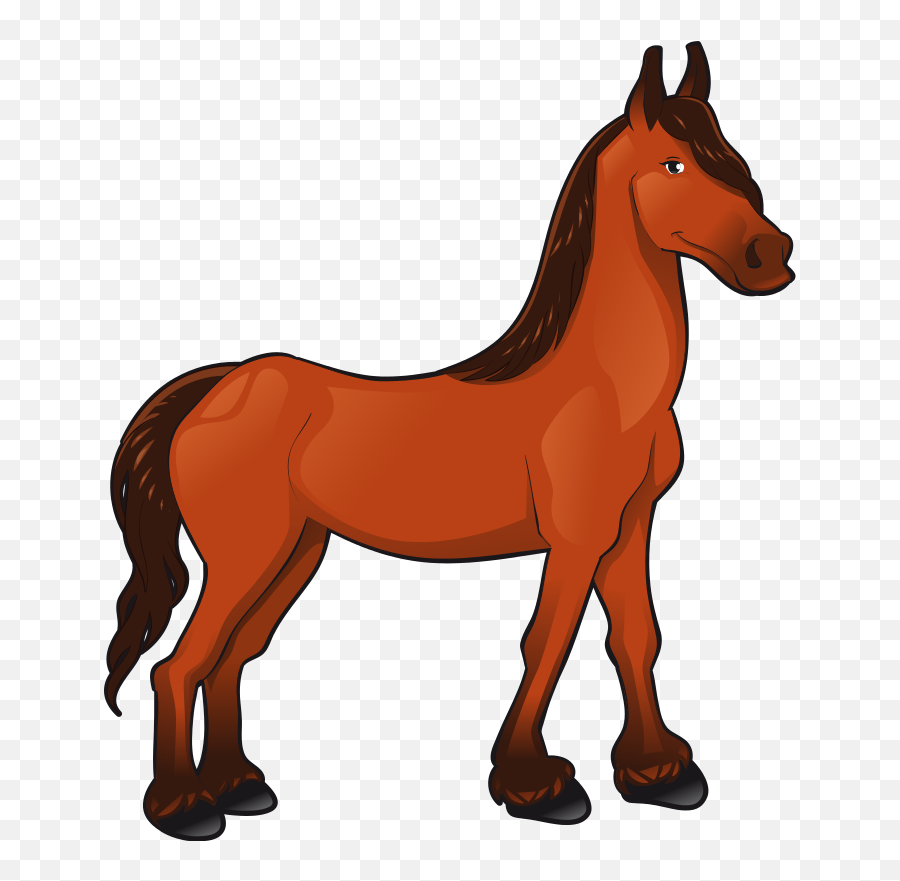 Free Cartoon Pics Of Horses Download - Horse Farm Animals Clipart Emoji,Horse Emoticon