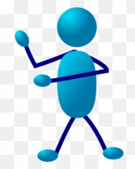 Man Clip Art - Stick People Clip Art Emoji,Stack Of Books Emoji