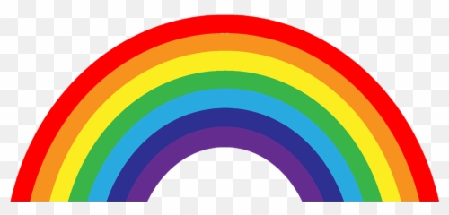 Rainbow Symbol Colorful Gay Free Pictures - Png Emoji