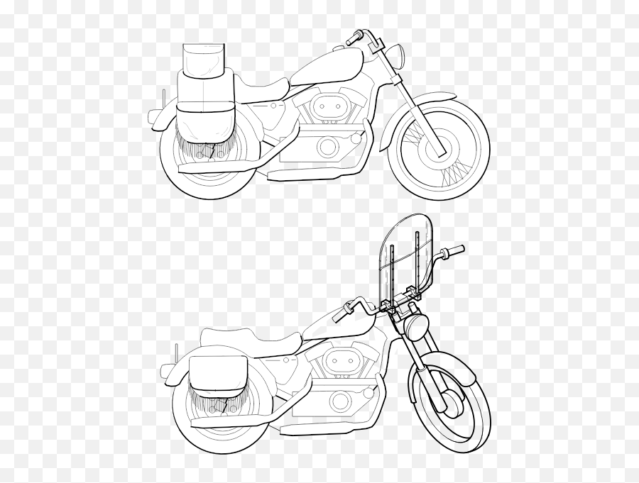 Motorcycle Windshield - Motorcycle Emoji,Car Swimming Emoji