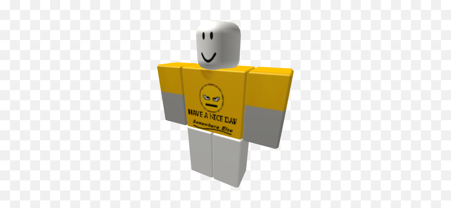 Have A Nice Day Somewhere Else - Roblox Champion Sweater Emoji,Have A Nice Day Emoticon