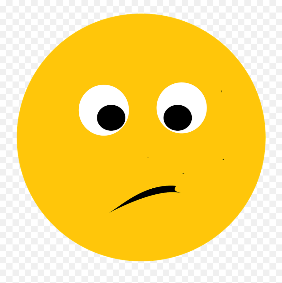 Emoji Face Emotions Sad Free Pictures - Cara Imagenes De Emociones,Sad Emoji