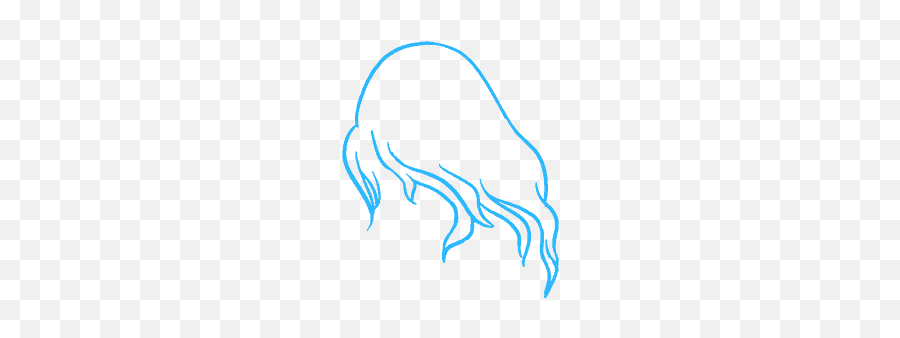 How To Draw A Sad Girl Crying - Really Easy Drawing Tutorial Illustration Emoji,Sobbing Emoji