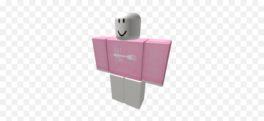 Bts Pink Eat Jin Hoodie - Roblox White Roblox Clothes Emoji,Bts Emoji