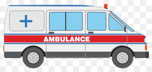 Cartoon Ambulance Png Download - Transparent Background Ambulance Clipart Emoji,Ambulance Emoji
