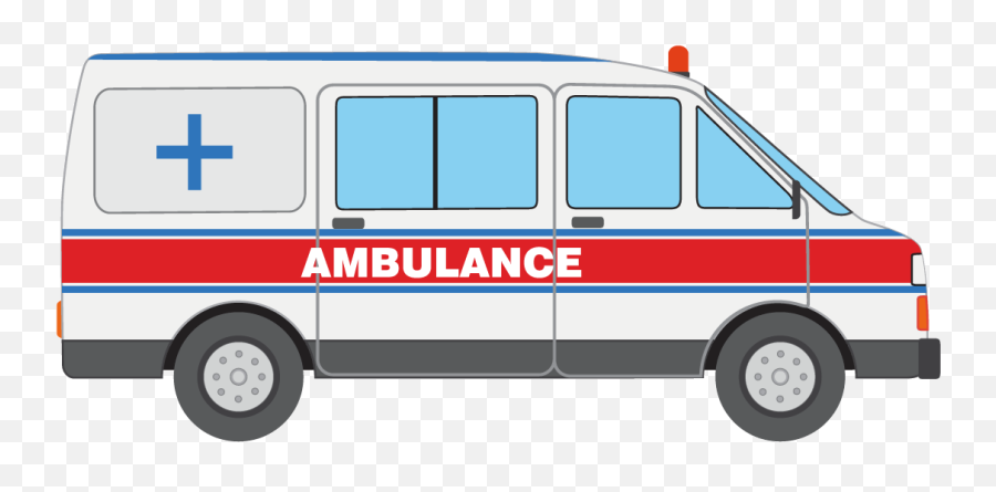 Cartoon Ambulance Png Download - Transparent Background Ambulance Clipart Emoji,Ambulance Emoji