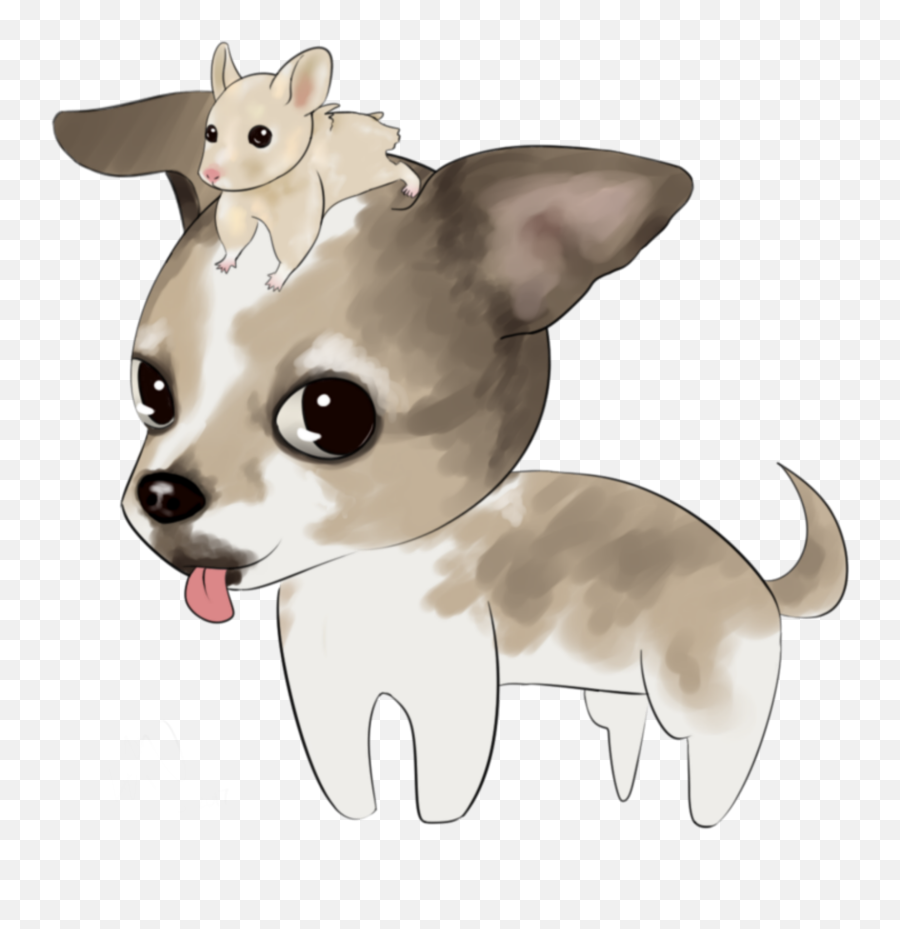 Ftestickers Cartoon Dog Chihuahua Cute - Chihuahua Emoji,Chihuahua Emoji