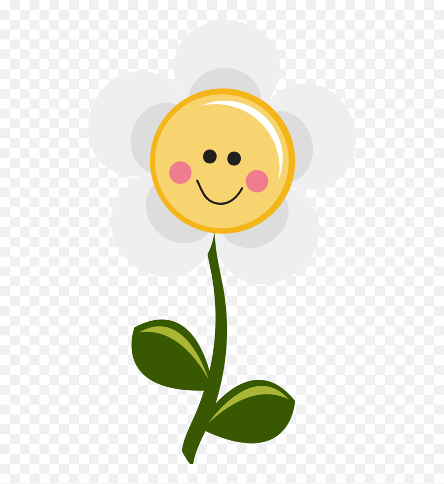 Faces Clipart Flower Faces Flower Transparent Free For - Cute Daisy Flower Clipart Emoji,Flower Emoticon
