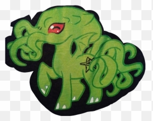 Cthulhu My Little Pony My Little Cthulhu - Illustration Emoji,Cthulhu Emoji