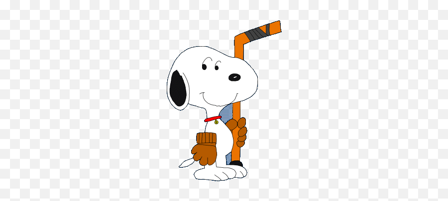 Letu0027s Play Snoopy Ice Hockey Hockey Pictures - Snoopy Playing Hockey Gif Emoji,Pittsburgh Penguins Emoji