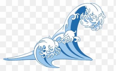 Tsunami Wave Clipart Png - Emoji