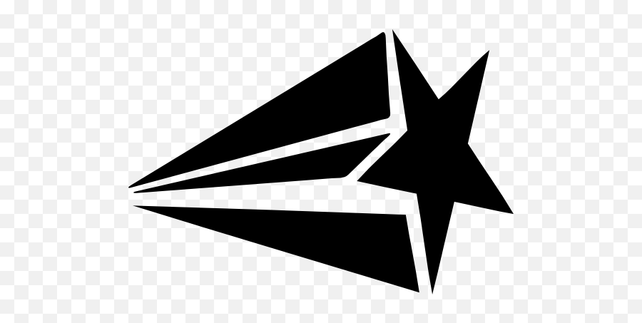 Shooting Star Sticker - Triangle Emoji,Shooting Star Emoji