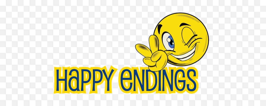 Band Happy Endings Band - Smiley Emoji,Kiss Band Emoticon