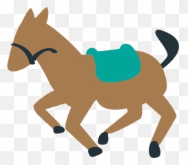 Horse Emoji Clipart
