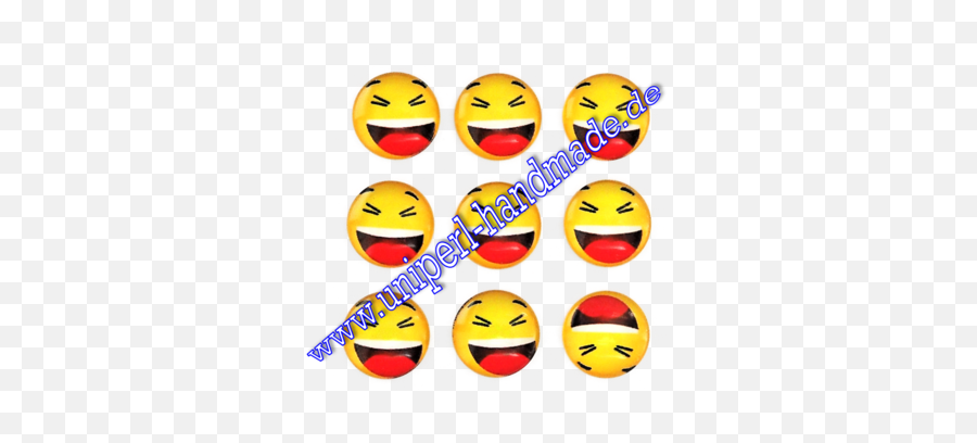 Emojicabochons - Uniperlhandmadede Happy Emoji,Slightly Smiling Emoji
