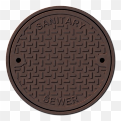 Maintenance Holeaintenance Cover Large Vector Drawing - Circle Emoji