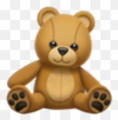 Bear Teddybear Cute Aww Brown Emoji Freetoedit -