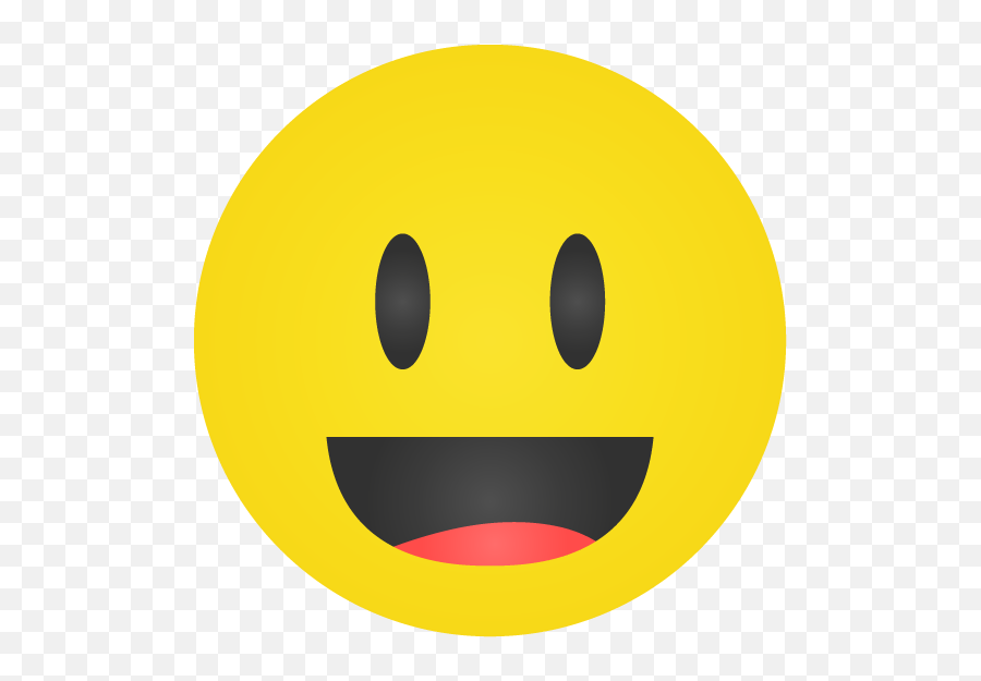 Smiley Jaune Emoji Content Happy Image Animated Gif - Emoji Amuser,Emoji Comments