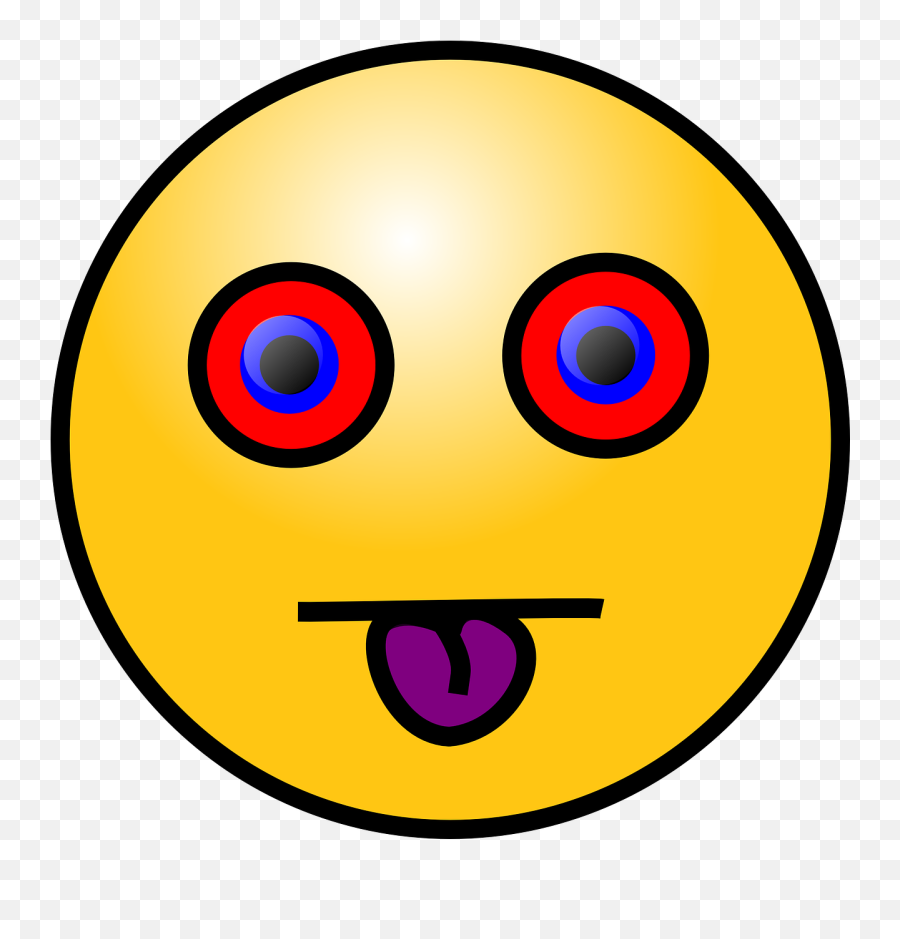 Emoticon Tongue Face Round Yellow - Coffee Clip Art Emoji,Sticking Tongue Out Emoji
